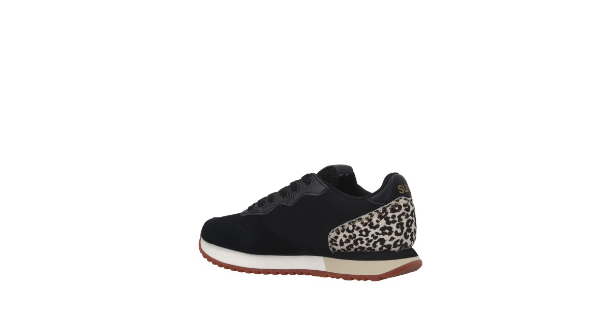 Sun68 Sneaker Nero/animalier Gomma Z44211