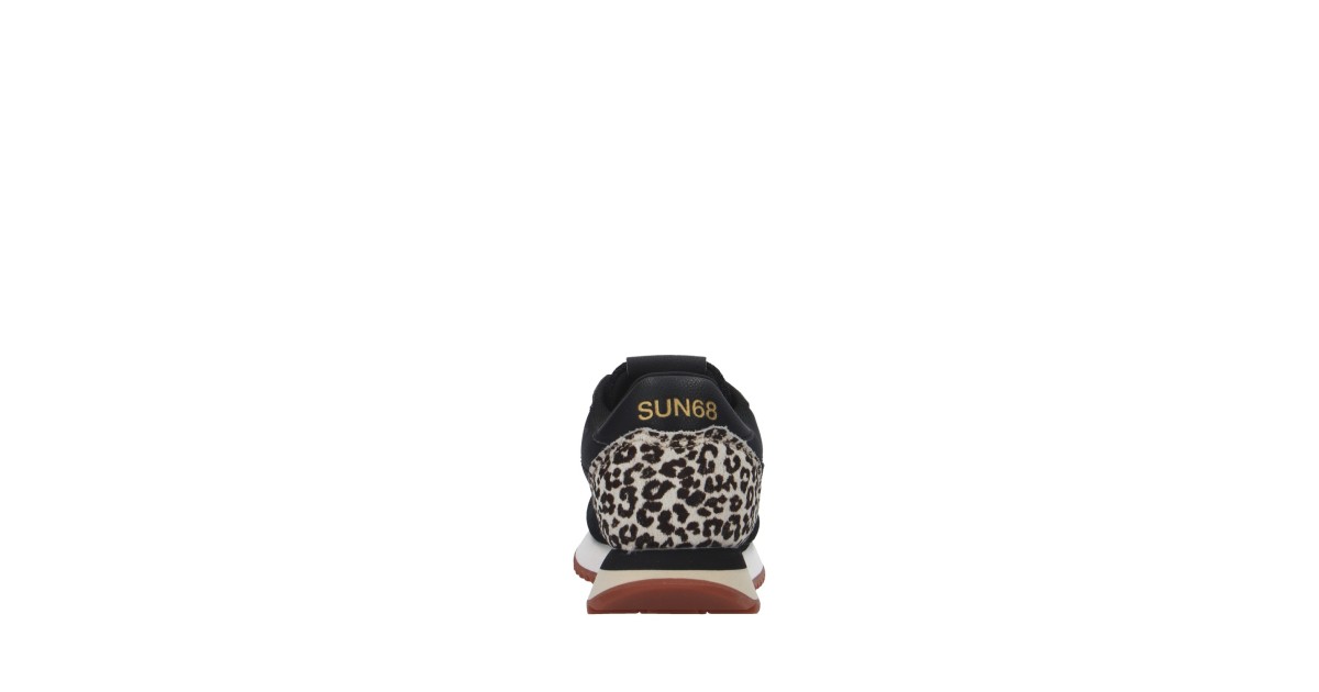 Sun68 Sneaker Nero/animalier Gomma Z44211