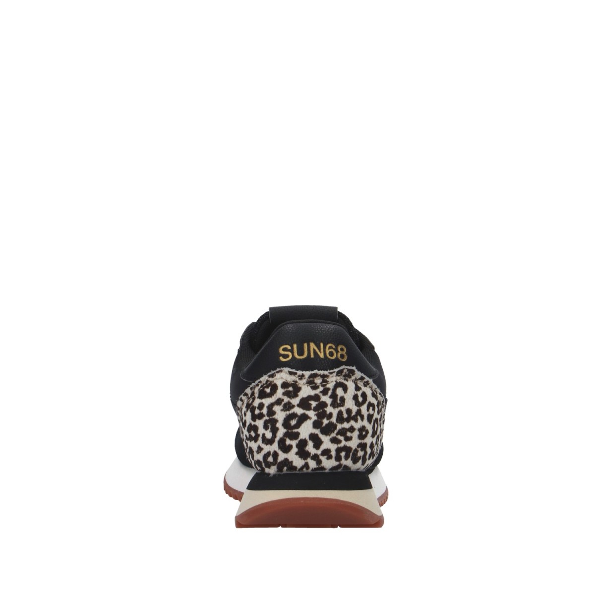 Sun68 Sneaker Nero/animalier Gomma Z44211