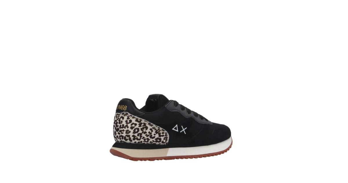 Sun68 Sneaker Nero/animalier Gomma Z44211