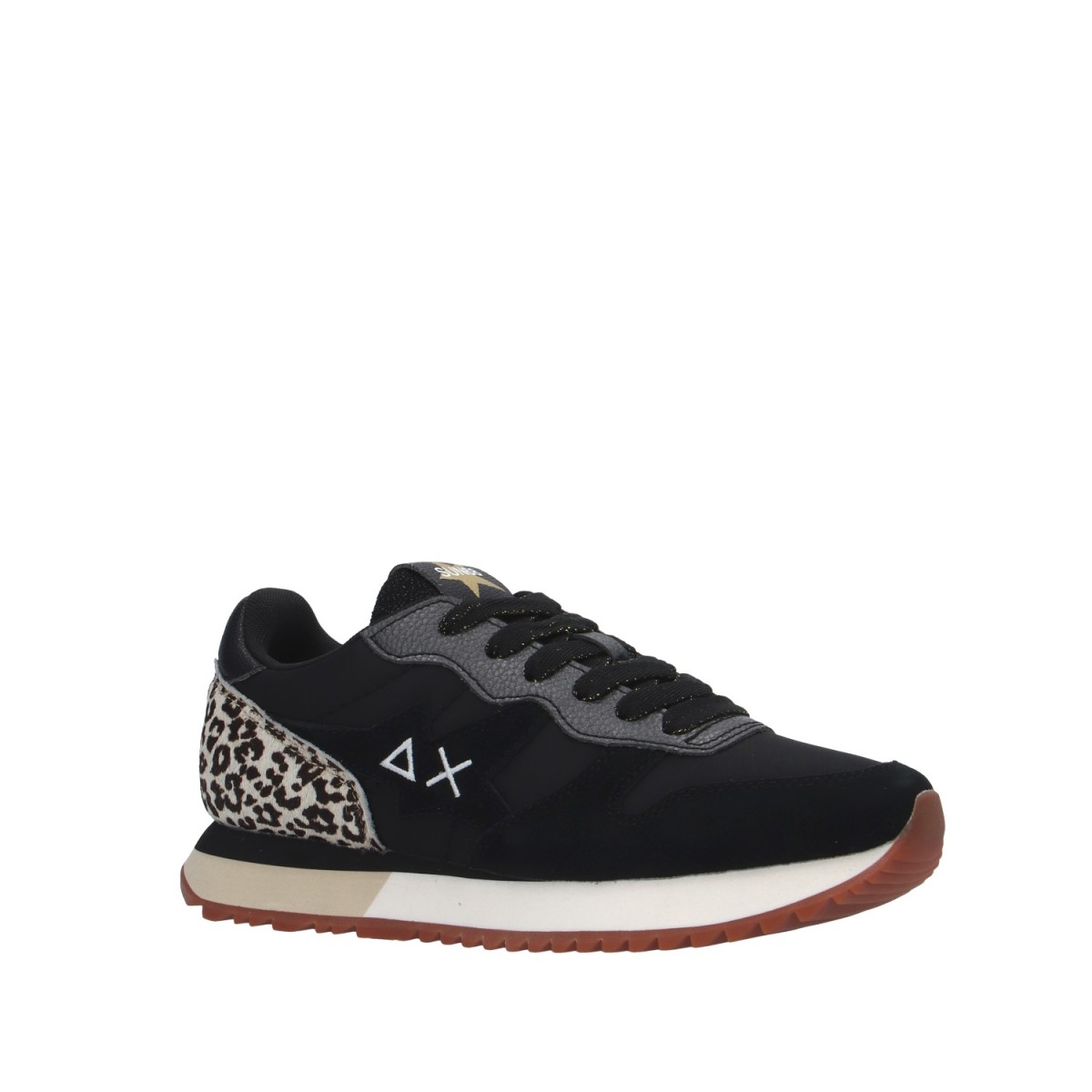 Sun68 Sneaker Nero/animalier Gomma Z44211