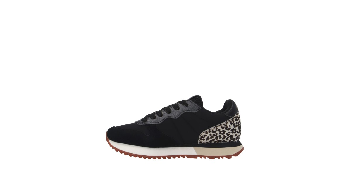 Sun68 Sneaker Nero/animalier Gomma Z44211