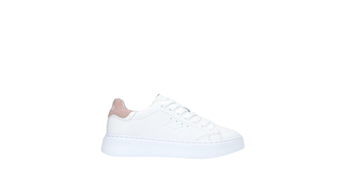 Sun68 Sneaker Bianco/rosa Gomma Z44225