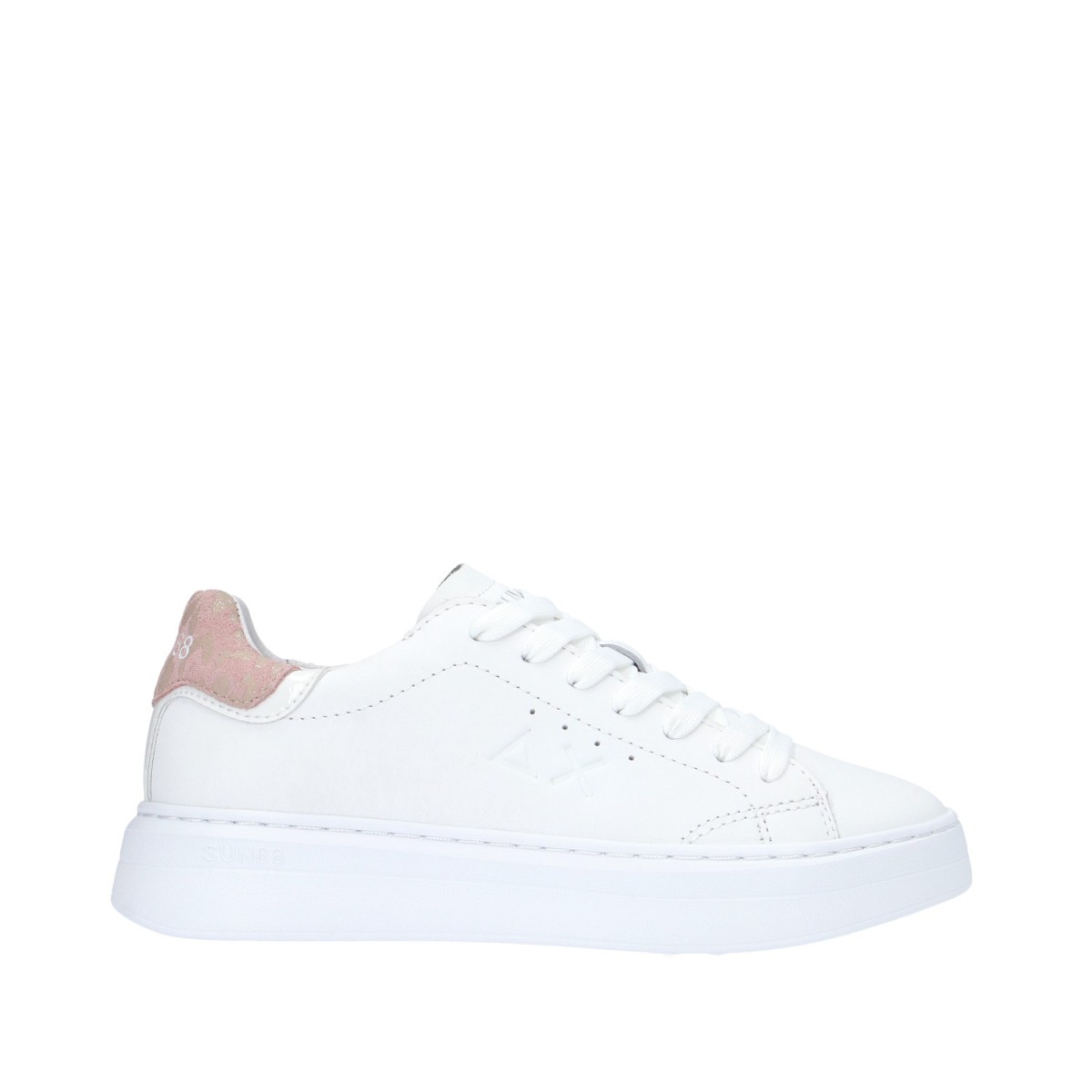 Sun68 Sneaker Bianco/rosa...