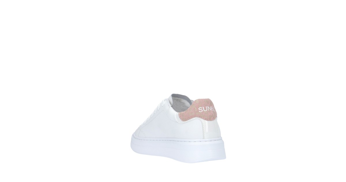 Sun68 Sneaker Bianco/rosa Gomma Z44225