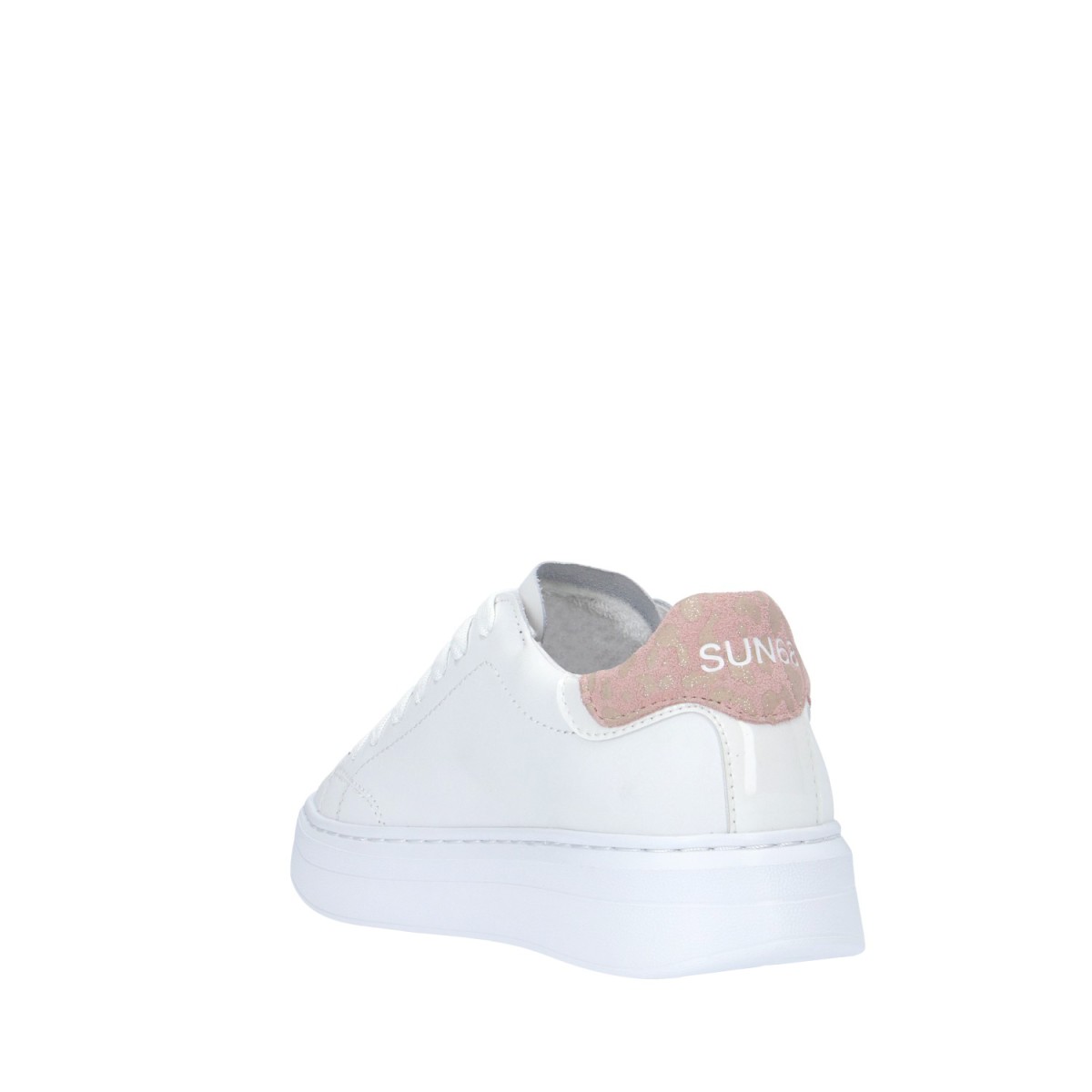 Sun68 Sneaker Bianco/rosa Gomma Z44225