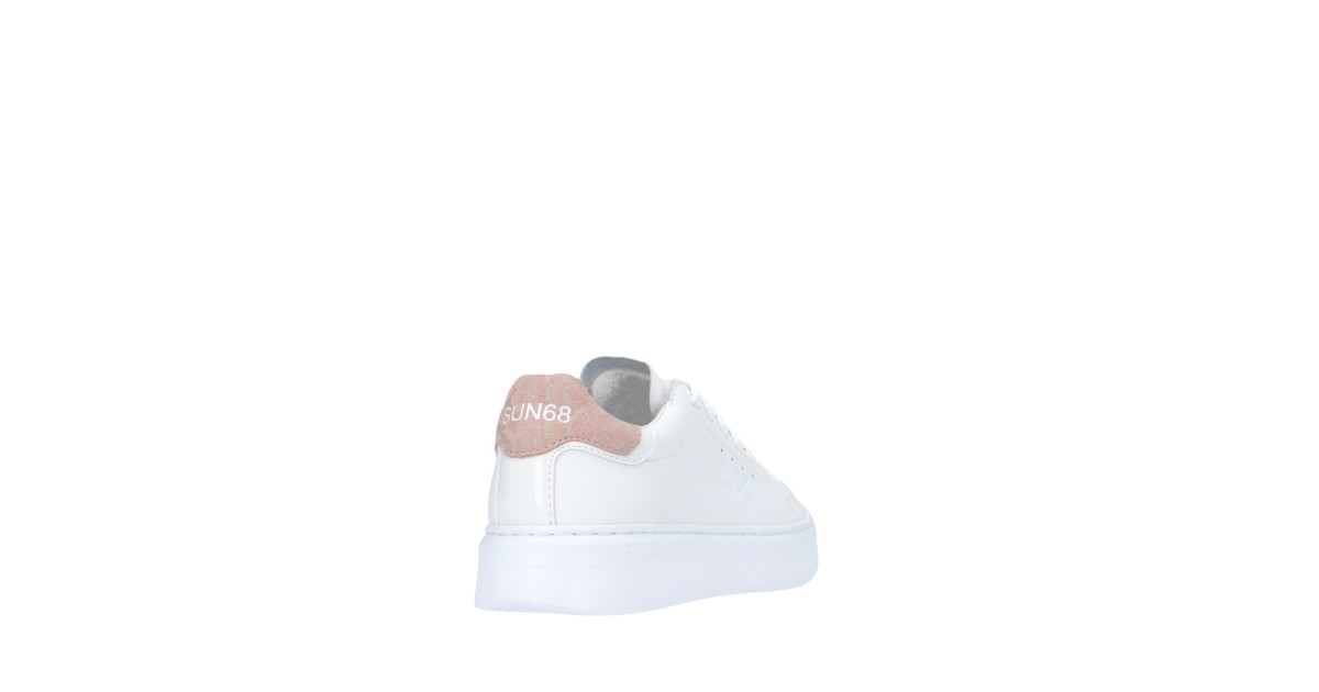 Sun68 Sneaker Bianco/rosa Gomma Z44225