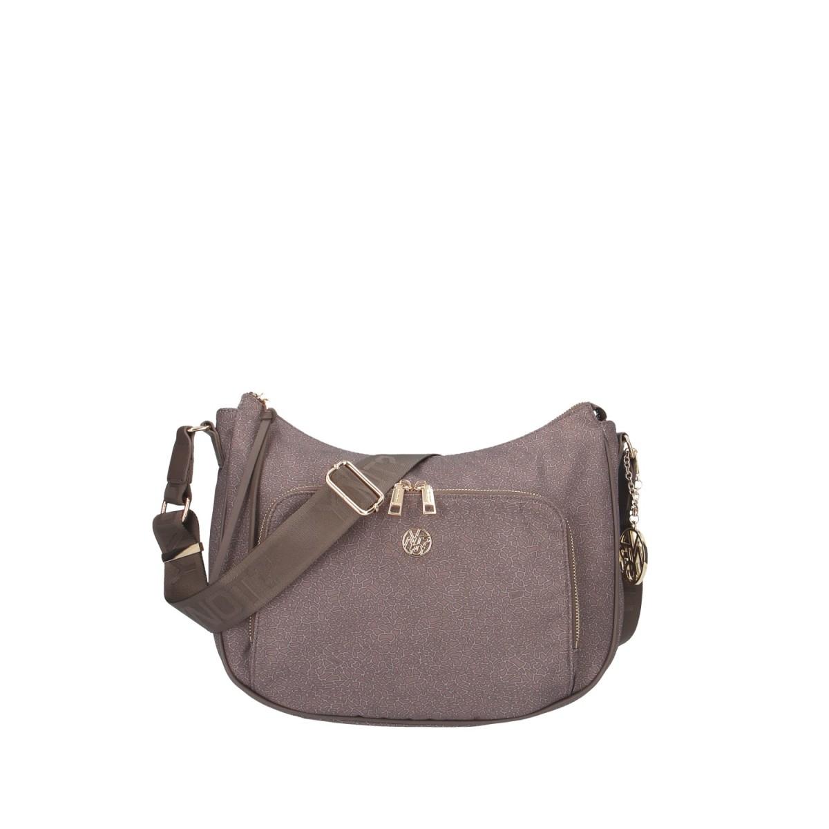 Ynot? Borsa a spalla Taupe Cloud CLO-043F5