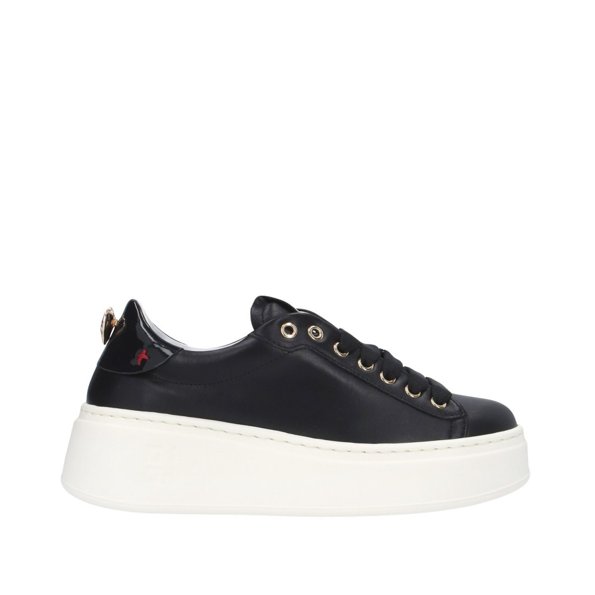 Gio+ Sneaker Nero Gomma PIA254B