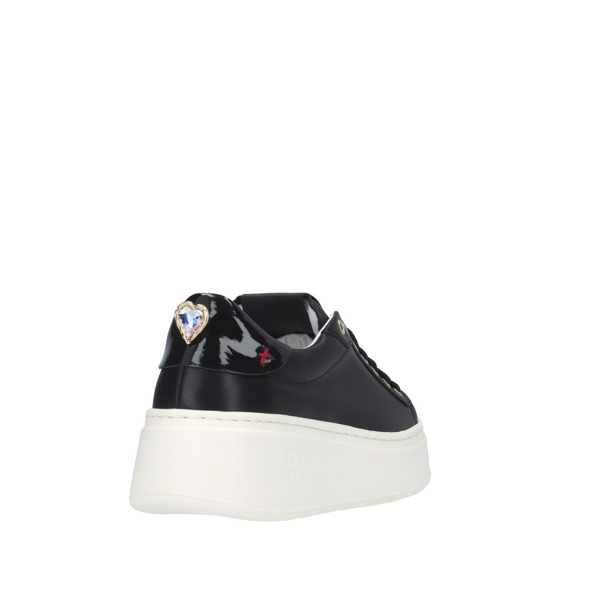 Gio+ Sneaker Nero Gomma PIA254B