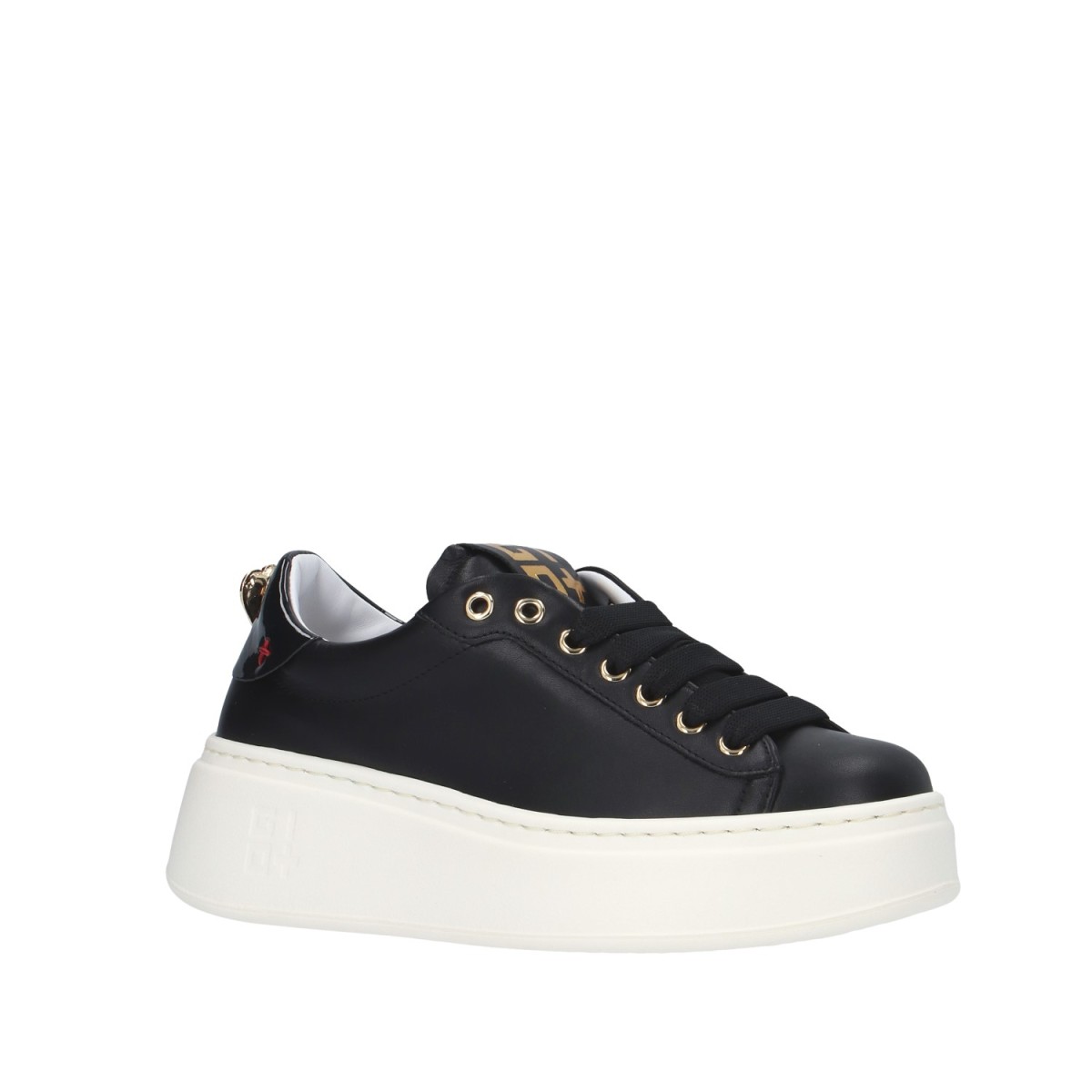 Gio+ Sneaker Nero Gomma PIA254B