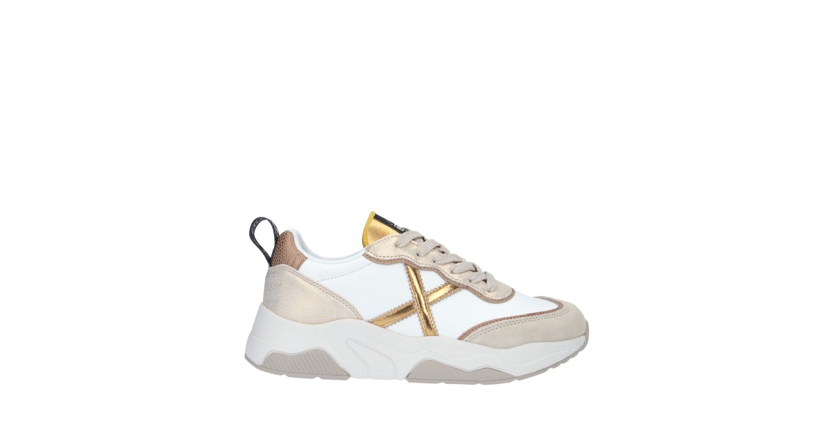 Munich Sneaker Bianco/oro Gomma 8770169