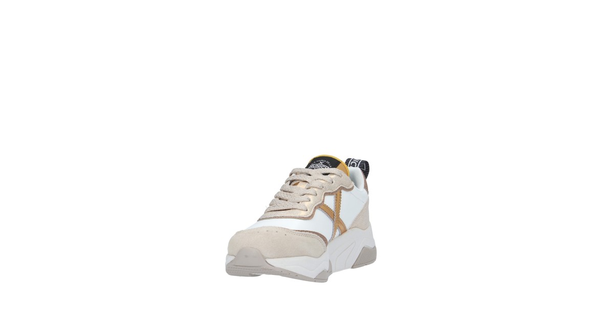 Munich Sneaker Bianco/oro Gomma 8770169