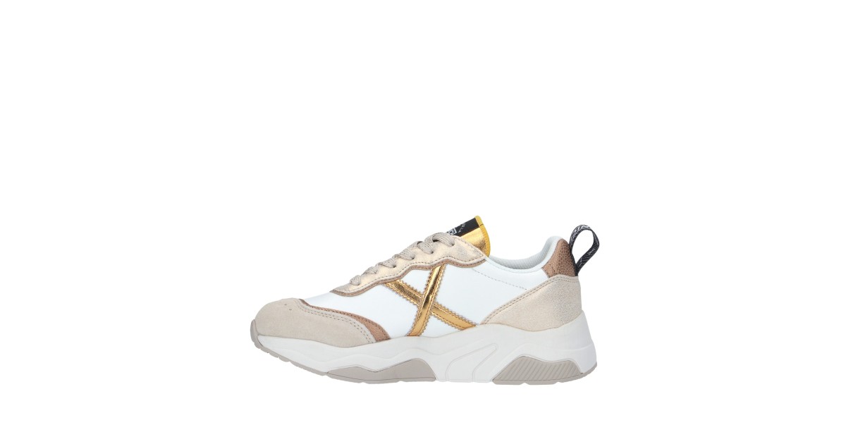 Munich Sneaker Bianco/oro Gomma 8770169