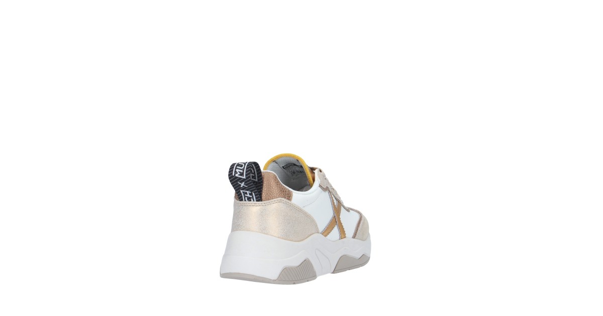 Munich Sneaker Bianco/oro Gomma 8770169