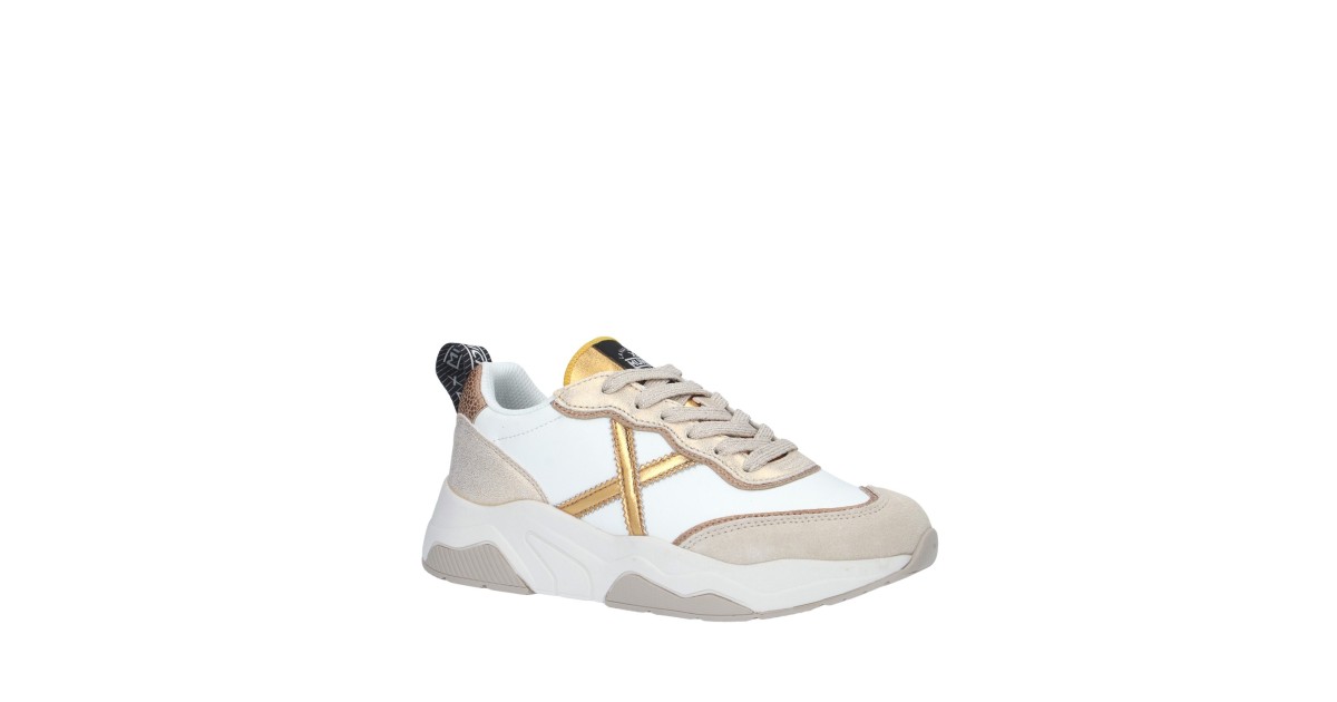 Munich Sneaker Bianco/oro Gomma 8770169