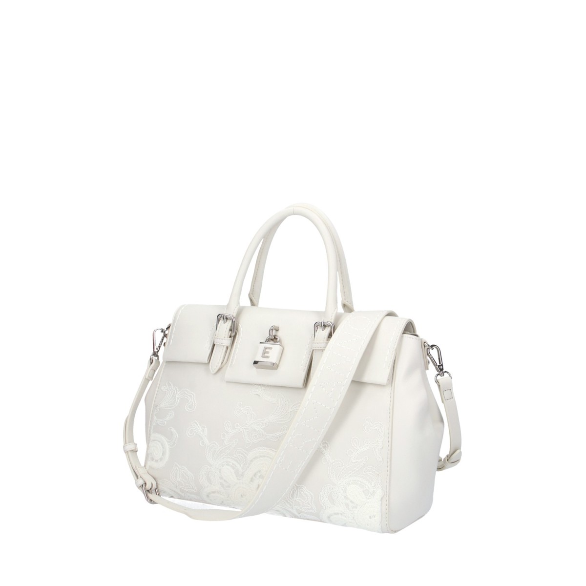 Ermanno scervino Borsa a mano Crema 12401751