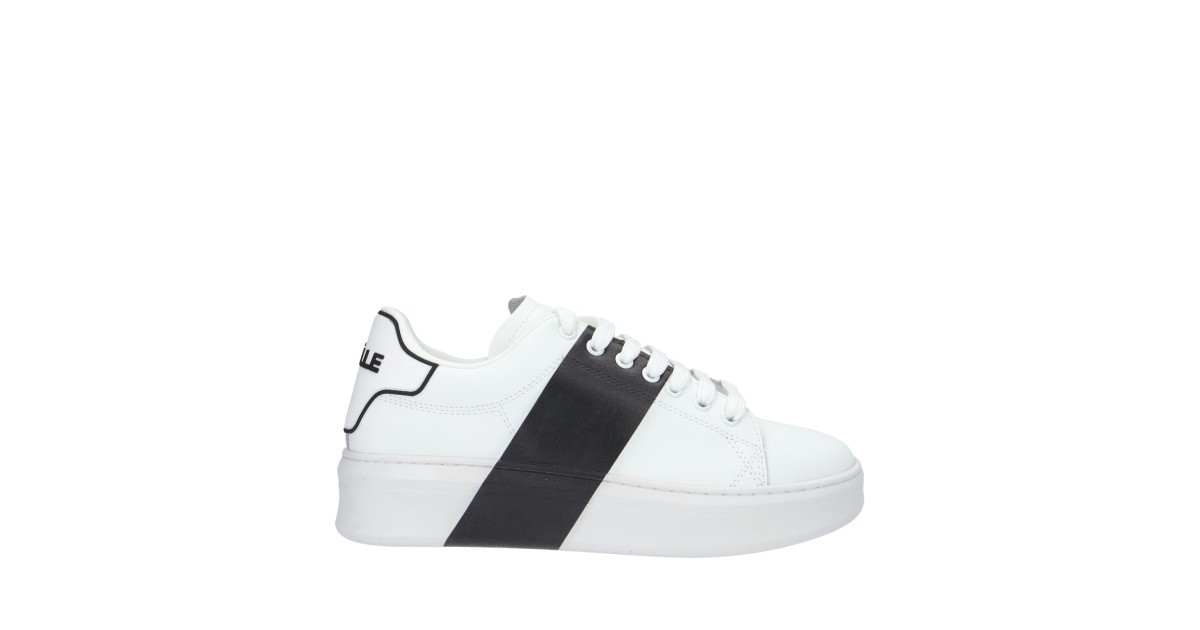 Gaelle Sneaker Bianco/nero Gomma GACAM00012