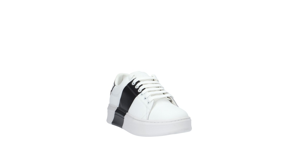 Gaelle Sneaker Bianco/nero Gomma GACAM00012