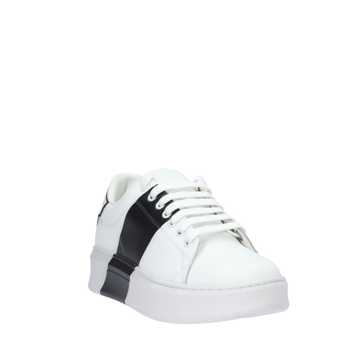 Gaelle Sneaker Bianco/nero Gomma GACAM00012