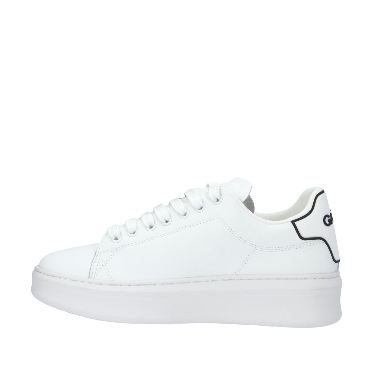 Gaelle Sneaker Bianco/nero Gomma GACAM00012