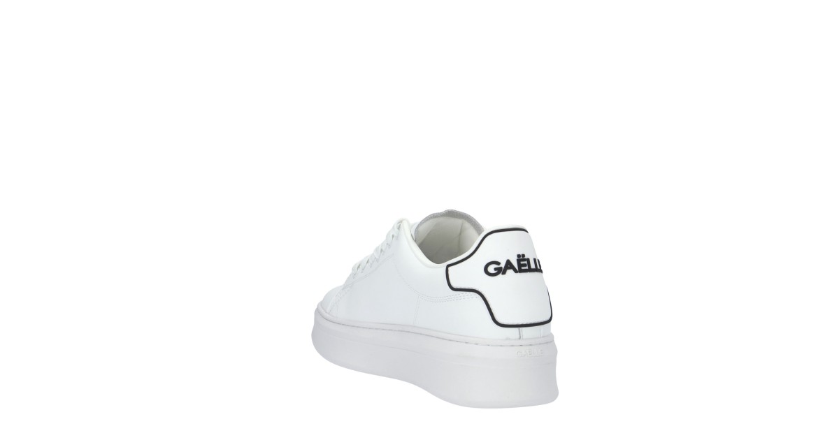 Gaelle Sneaker Bianco/nero Gomma GACAM00012