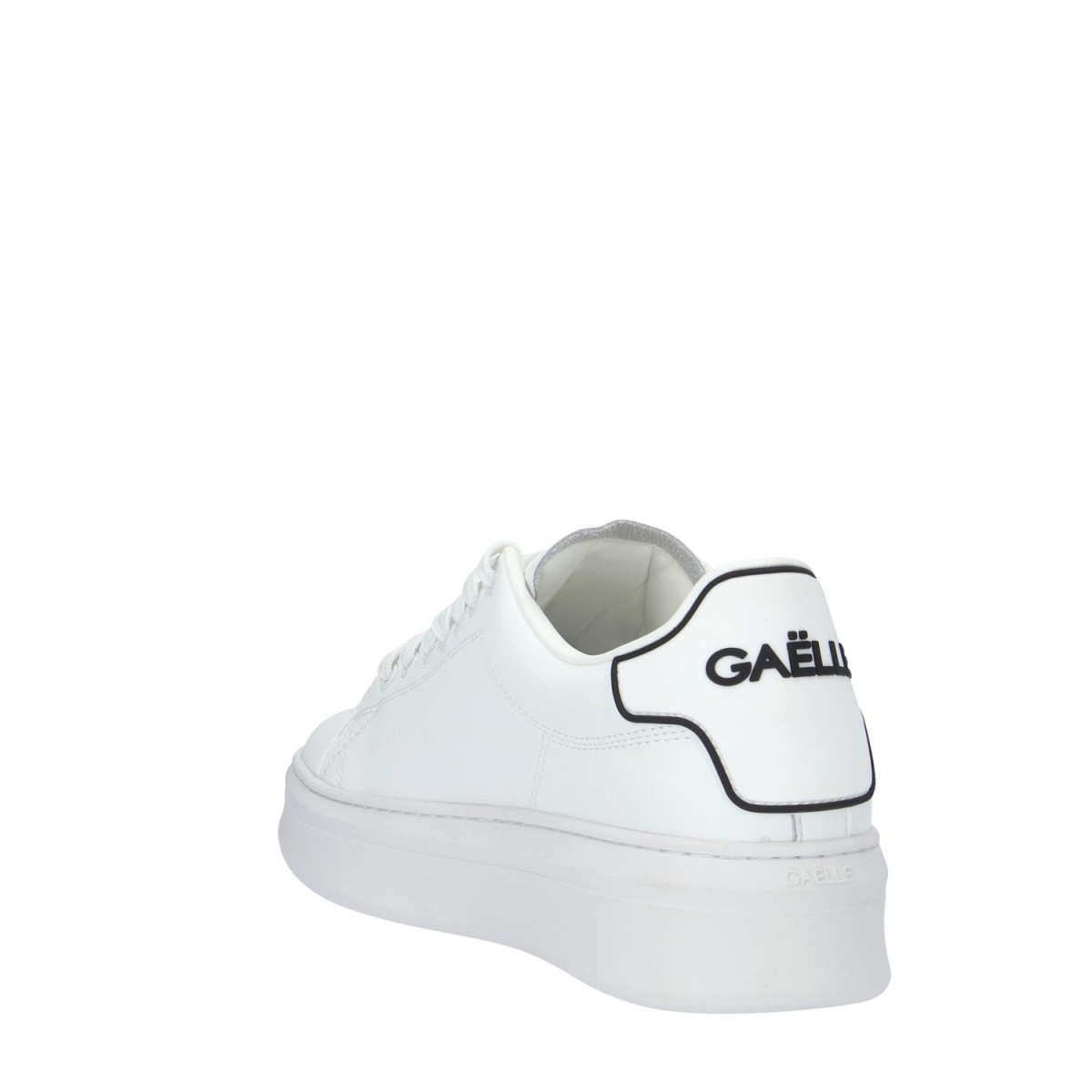 Gaelle Sneaker Bianco/nero Gomma GACAM00012