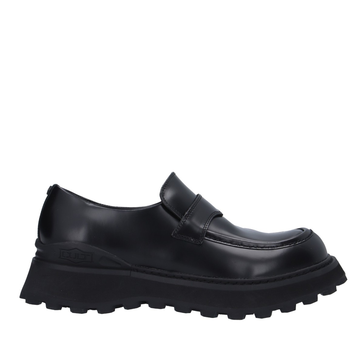 Cult Mocassino Nero Gomma CLM432300