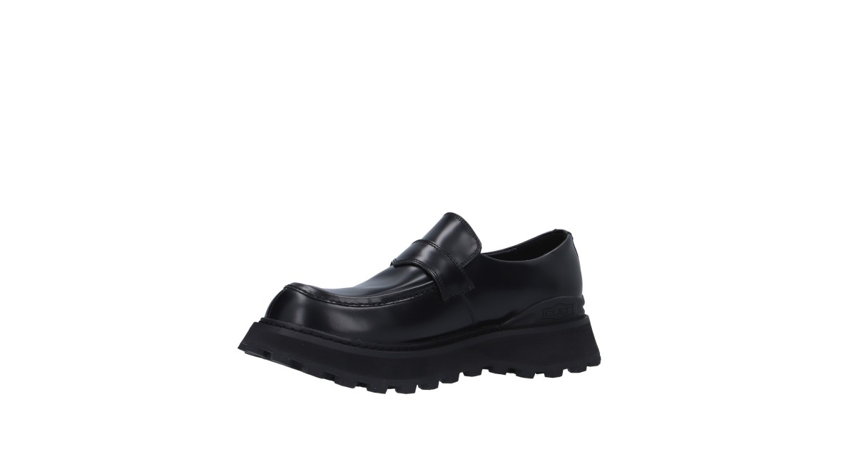 Cult Mocassino Nero Gomma CLM432300