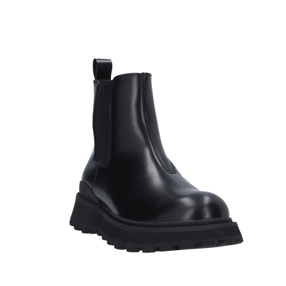 Cult Stivaletto Nero Gomma CLM432400