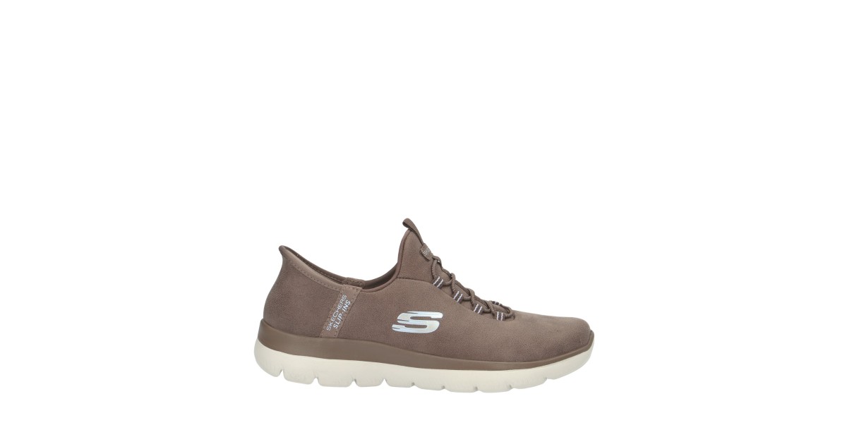 Skechers Slip on Marrone Gomma 150254