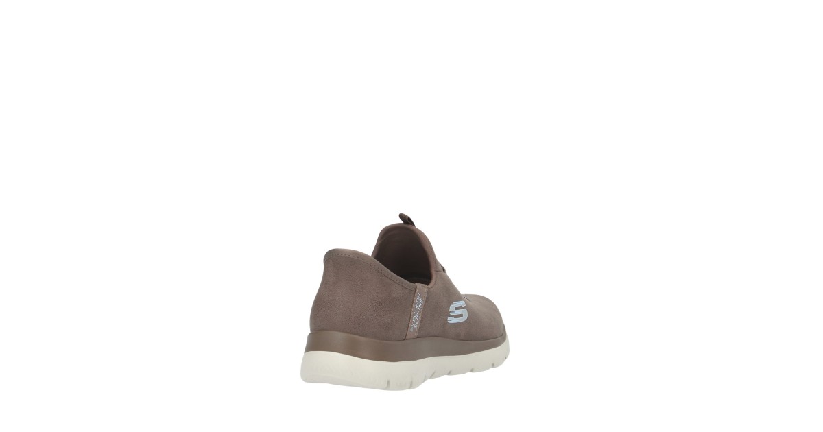 Skechers Slip on Marrone Gomma 150254