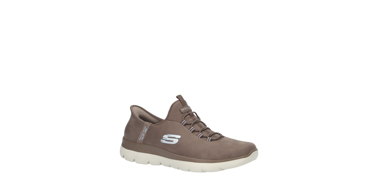 Skechers Slip on Marrone Gomma 150254