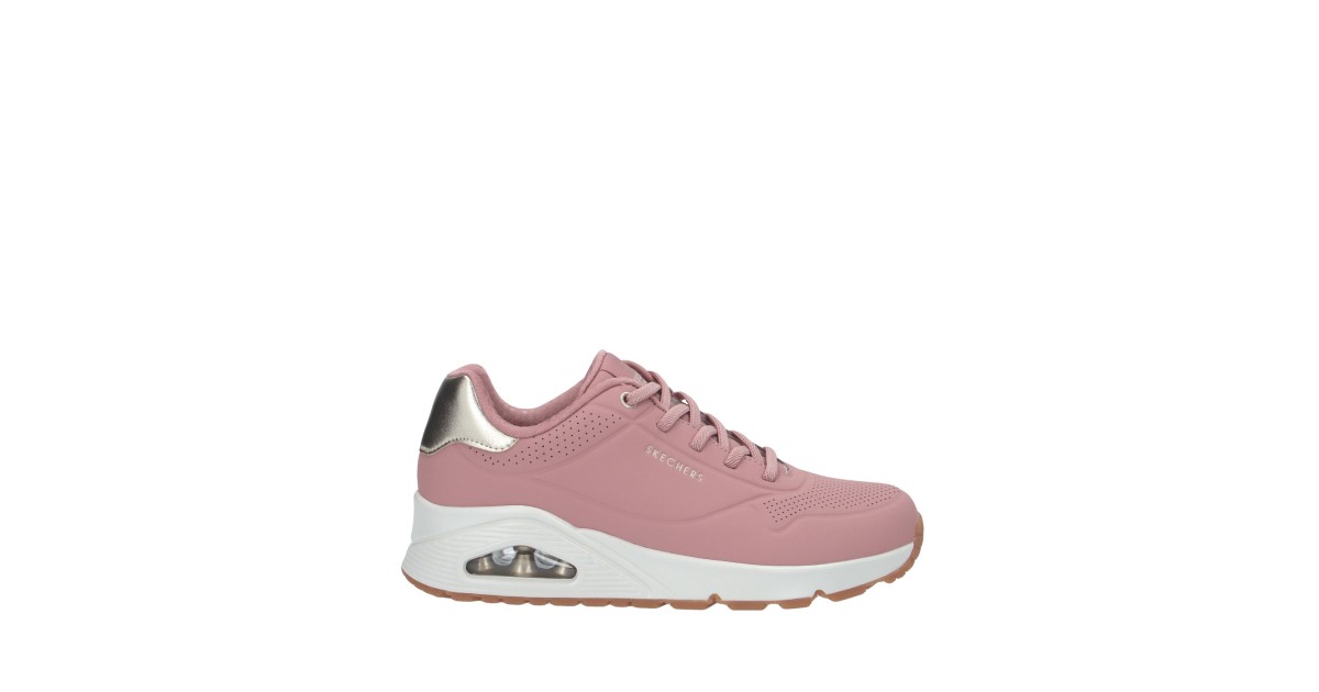 Skechers Sneaker Rosa Gomma 155196