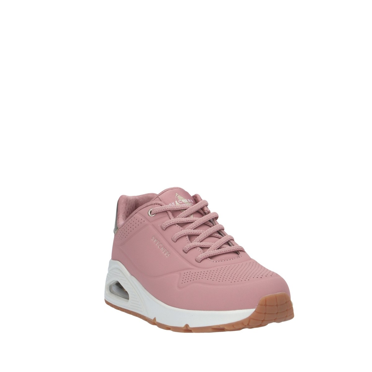 Skechers Sneaker Rosa Gomma 155196