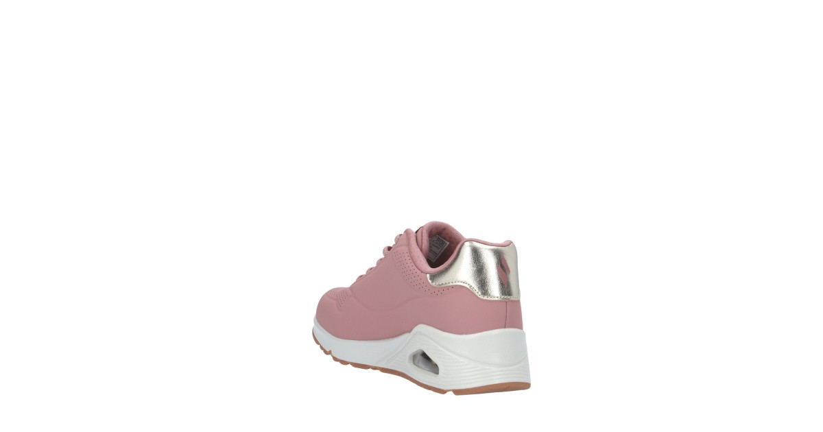 Skechers Sneaker Rosa Gomma 155196