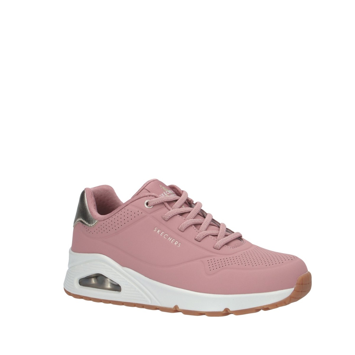 Skechers Sneaker Rosa Gomma 155196