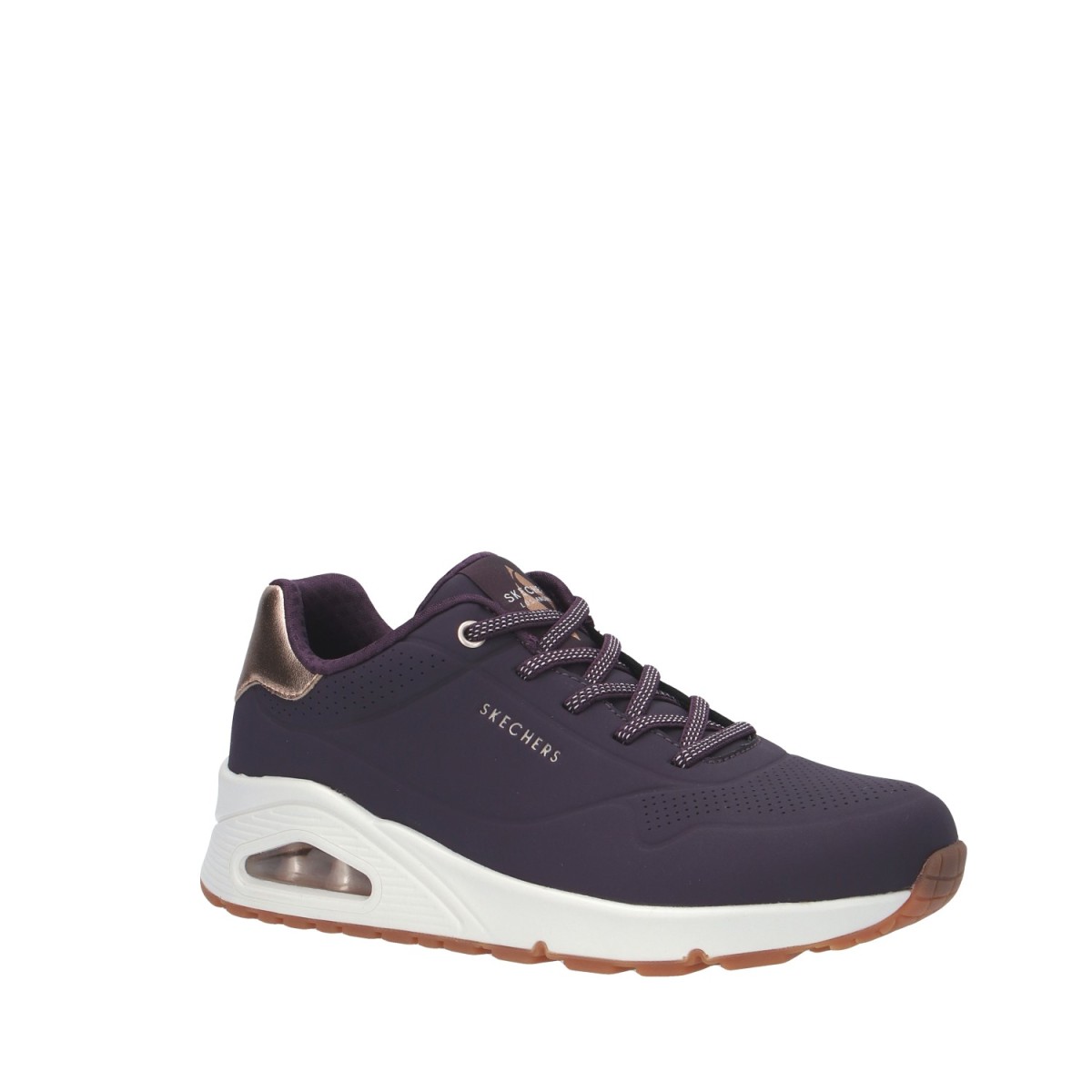 Skechers Sneaker Viola scuro Gomma 155196