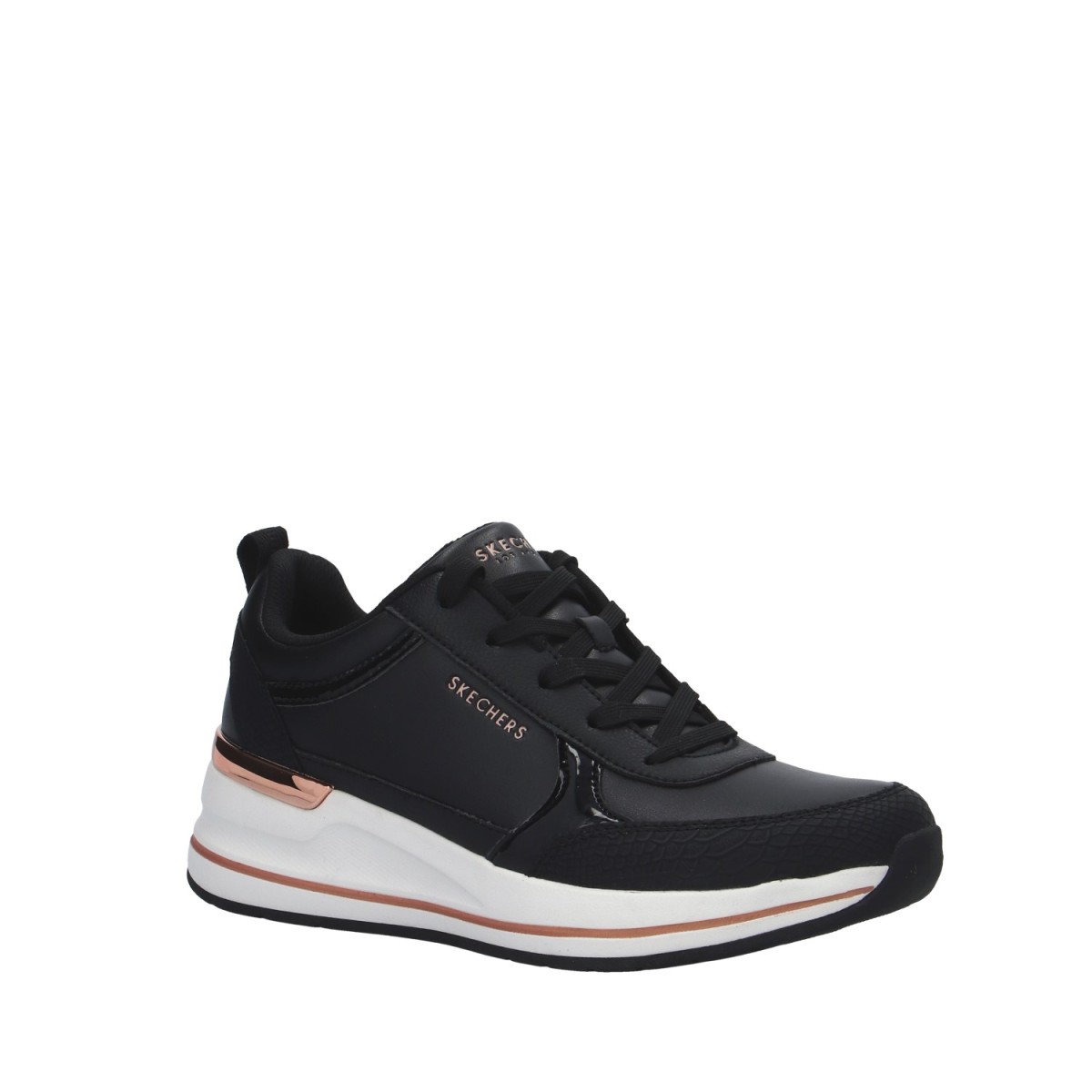 Skechers Sneaker Nero Zeppa 177345