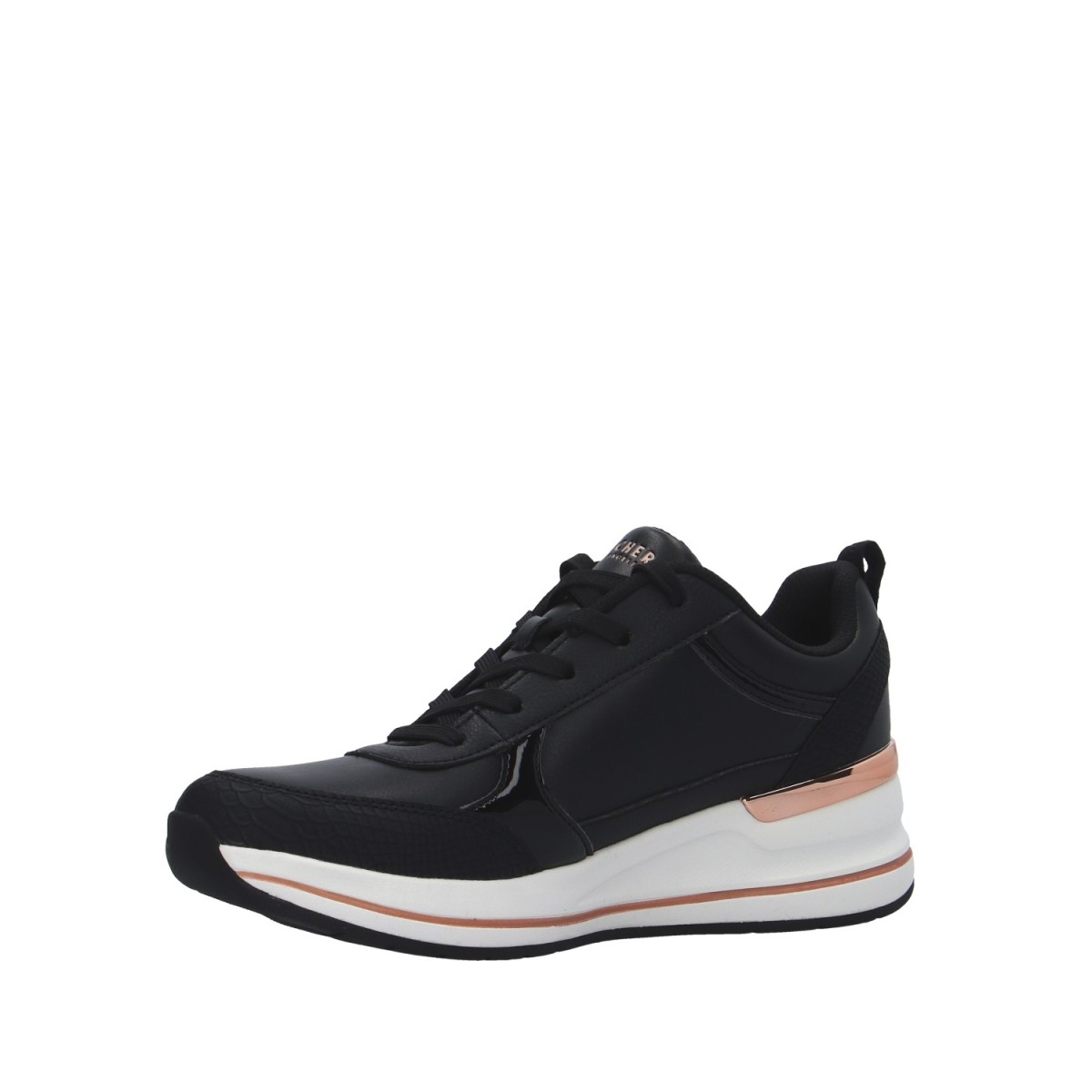 Skechers Sneaker Nero Zeppa 177345