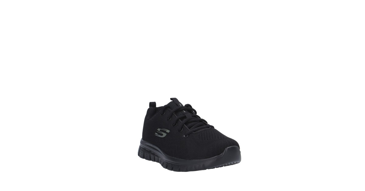 Skechers Sneaker Nero Gomma 12615W