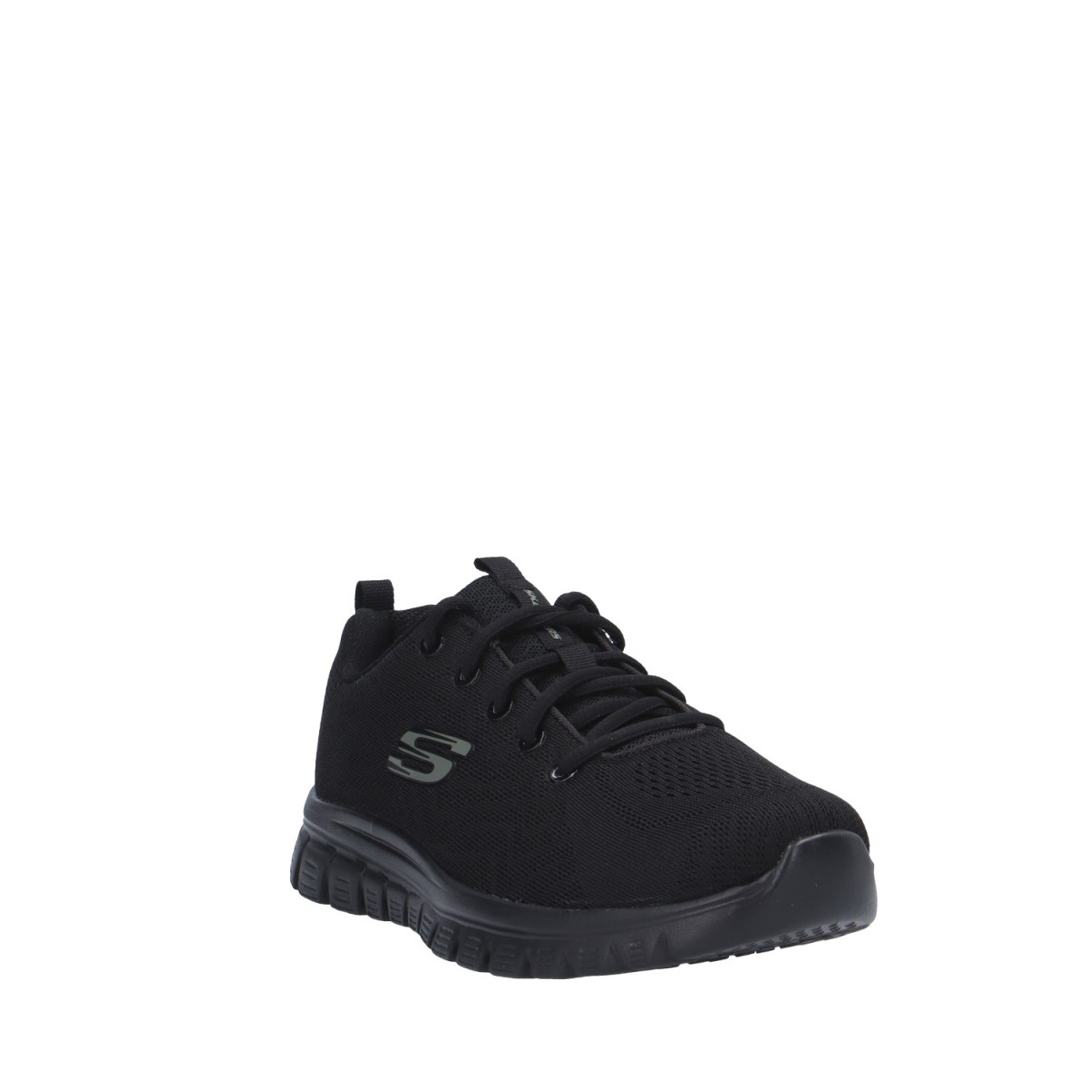 Skechers Sneaker Nero Gomma 12615W