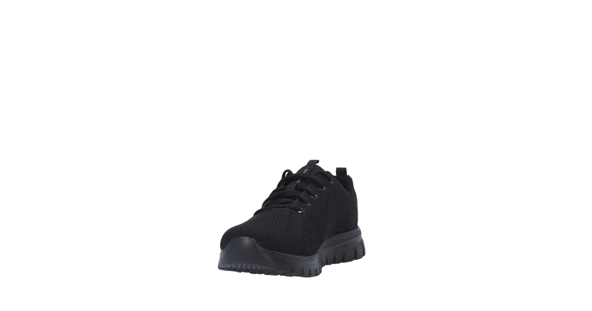 Skechers Sneaker Nero Gomma 12615W