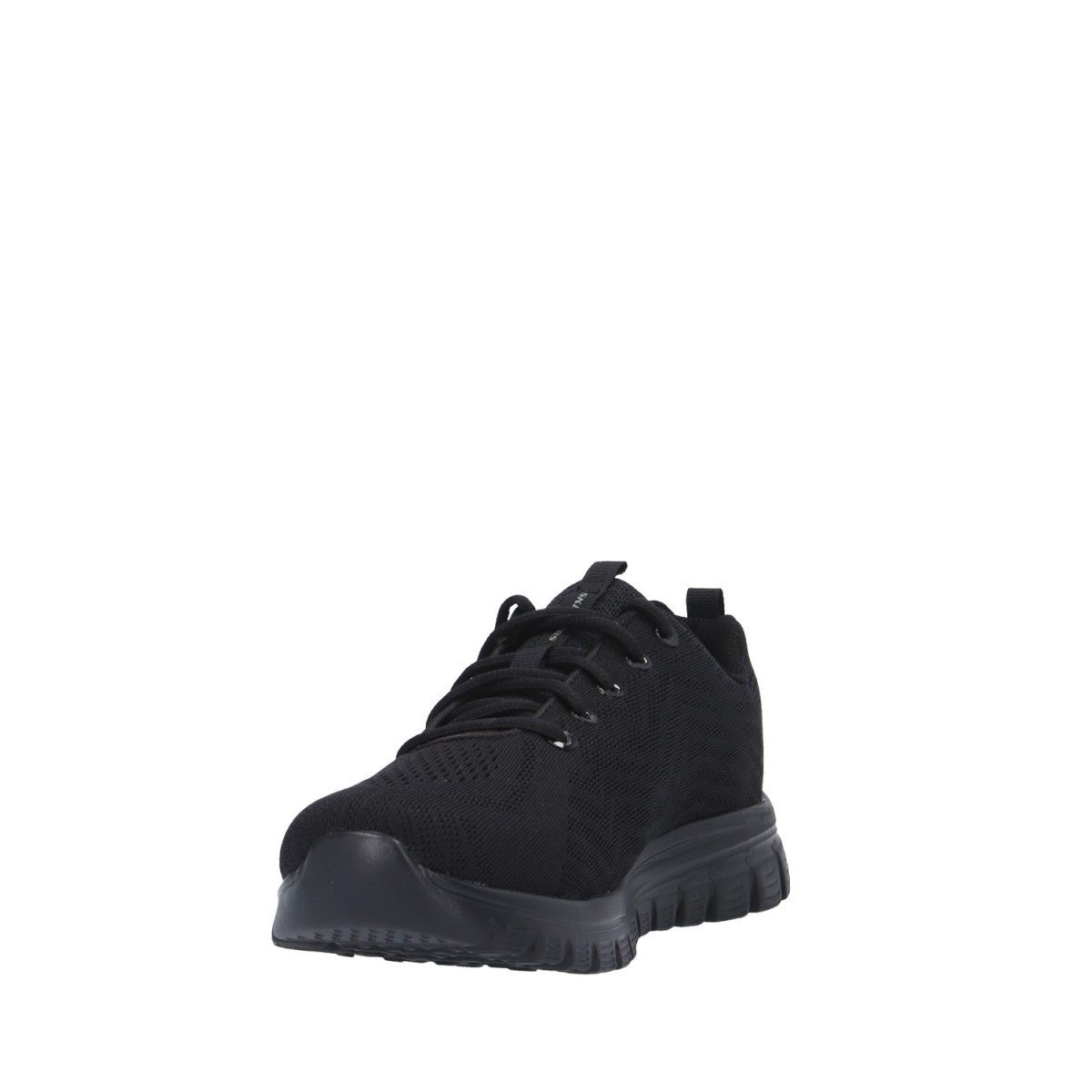 Skechers Sneaker Nero Gomma 12615W