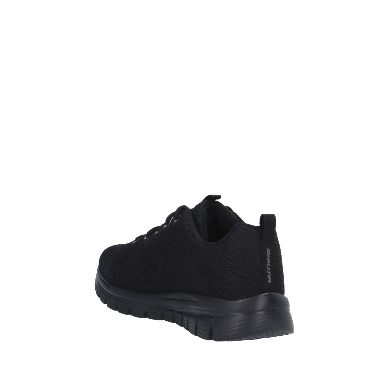 Skechers Sneaker Nero Gomma 12615W