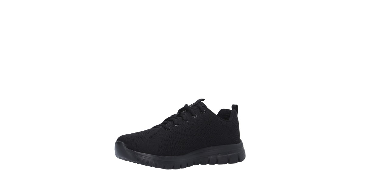 Skechers Sneaker Nero Gomma 12615W