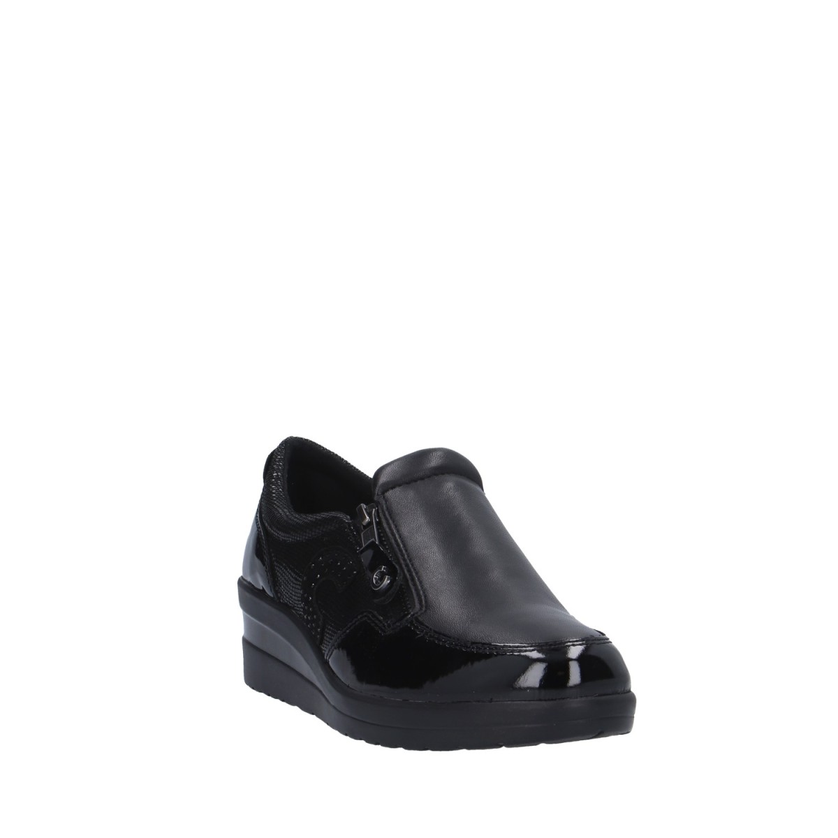 Cinzia soft Sneaker Nero Zeppa IV13822A-CMF 001