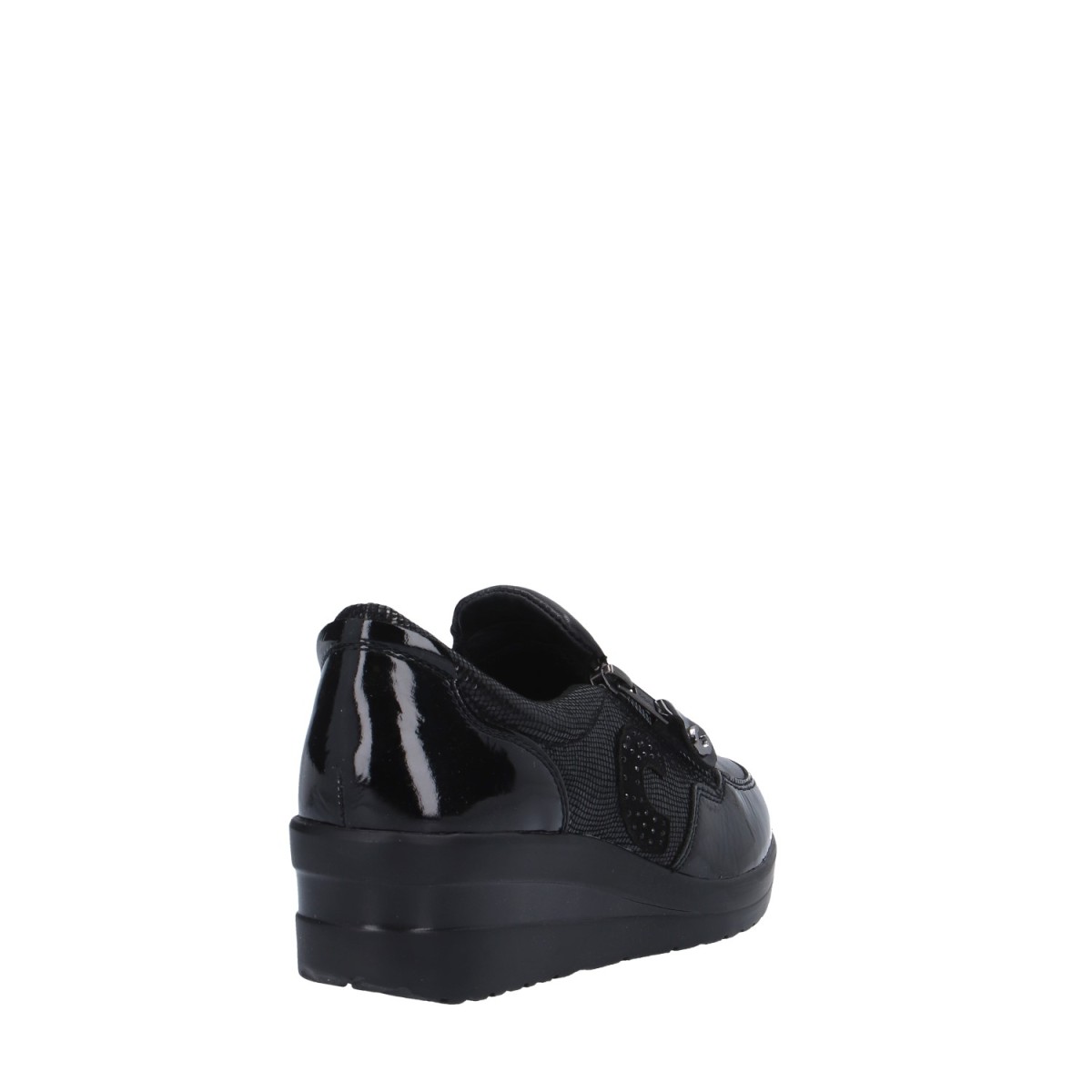 Cinzia soft Sneaker Nero Zeppa IV13822A-CMF 001