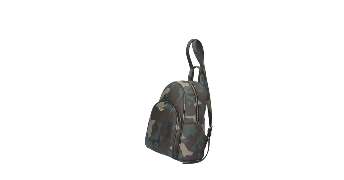 Gaelle Zainetto Camouflage verde GAACW01207