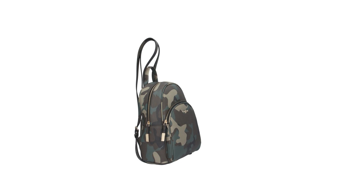 Gaelle Zainetto Camouflage verde GAACW01207